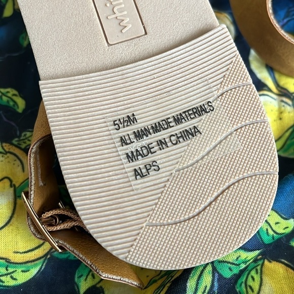 Brand New White Mountain Braided Tan Multi-Strap Gladiator Ankle Strap Sandals - Picture 12 of 15